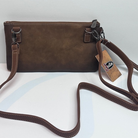 Justin Tooled Western Crossbody Bag - Picture 3 of 4